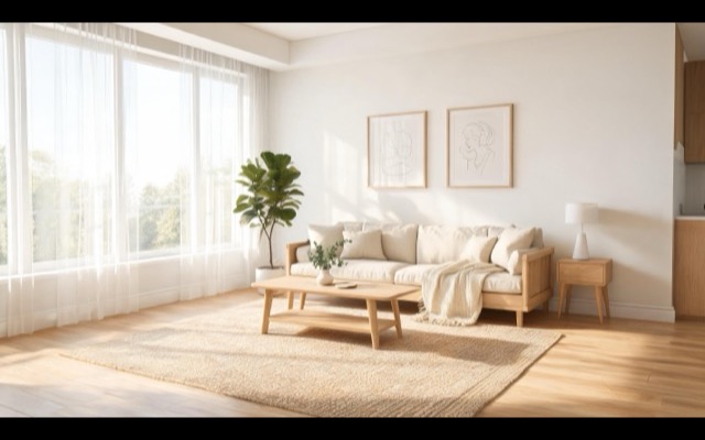 AI Interior Design example